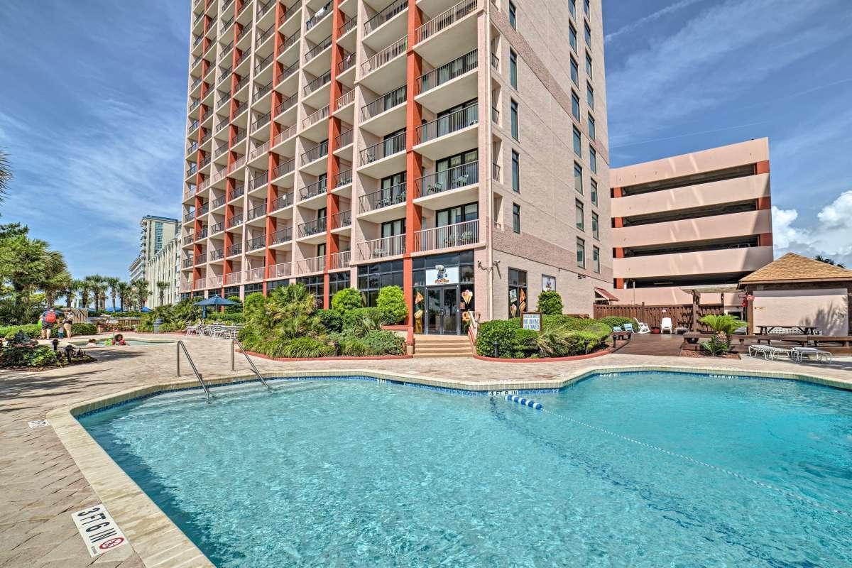 Beach Colony Ocean Front Executive Suite Myrtle Beach Exteriér fotografie